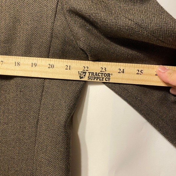 RBM Blazer Virgin Wool Old Money Made in Africa Men 44 Brown / White Flecks READ - Picture 11 of 13